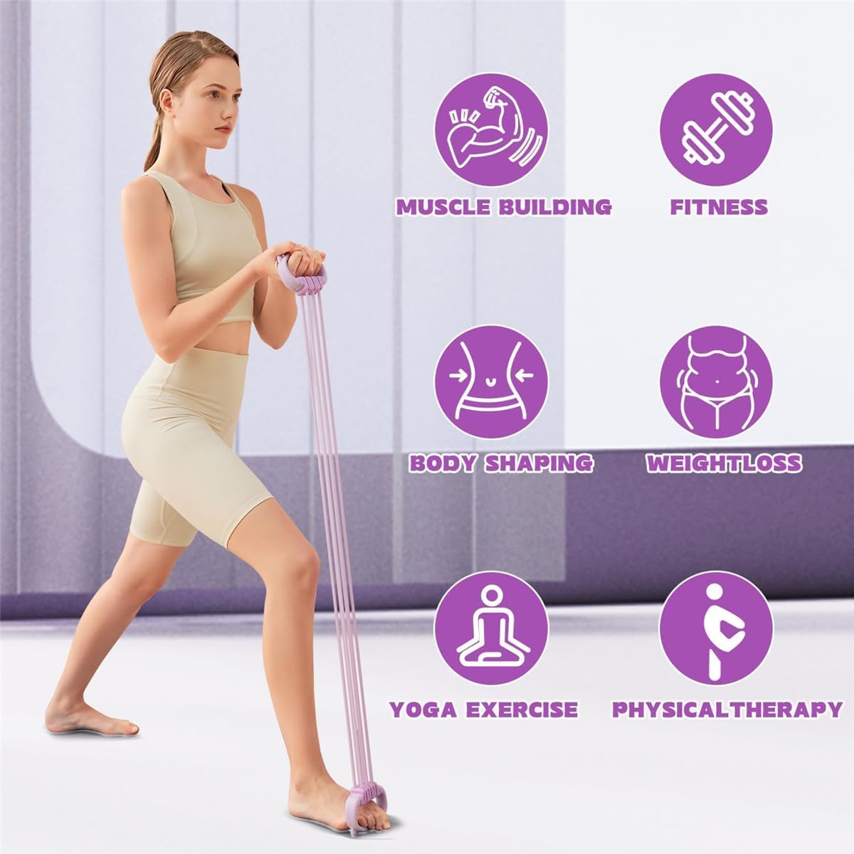 Fasce di Resistenza a Forma di - Pilates Yoga Body recensione e prezzo